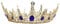 Hoshisea Hochzeitskrone mit Strasssteinen, Strass Queen Crowns, für Frauen, Verwendet Bei Schönheitswettbewerben, Hochzeiten, Partys, Brautkopfbedeckungen (Blau)