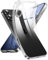 Supdeal Crystal Clear Case for iPhone 16, [Not Yellowing] [Camera Protection] [Military Grade Drop Tested] Transparent Shockproof Protective Phone Case Soft Silicone Slim Cover, 6.1, Transparente