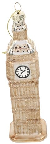 Cabilock Großes Ornament England Modell Weihnachtsbaum Glasornamente Für Wohnzimmer
