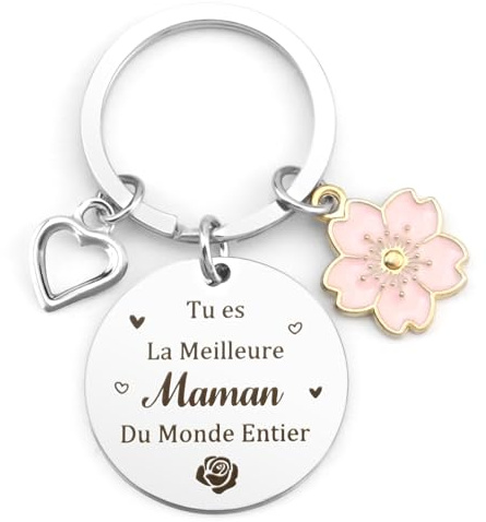 Wixelon Cadeau Fete Des Meres Cadeau Maman Anniversaire Cadeau Pour Maman Porte Clef Cadeau Anniversaire Maman Cadeau Pour Maman Pas Cher Noel Saint Valentin Fête Des Mères
