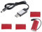 Azxcvbnm USB Battery Eliminators Line USB 5V 2A To 4x1.5V LR20 D Battery Power Cable For Desk Lamps Toy Instruments