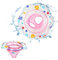 LUMOOM Baby Snathing Ring Float, seggiolino da nuoto per bambini con stampa cartone animato, anello da nuoto gonfiabile, per ragazzi e ragazze, nuotare tutto piccolo maturo LD 6-36 Mone (rosa)