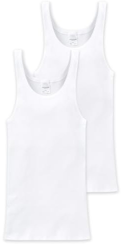 Schiesser Herren Unterhemd ohne Arm - Original Doppelripp