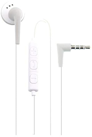U Unique London Mono Wired White Headset with Volume Control