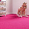 Steffensmeier Teppichboden Cambridge Young Meterware | Auslegware für Kinderzimmer Wohnzimmer Schlafzimmer | Pink, Größe: 400x500 cm