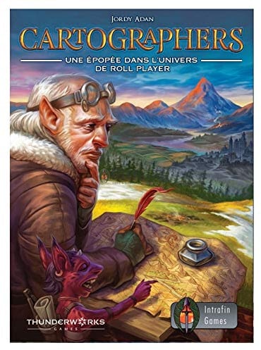Intrafin Games Cartographers: A Roll Player's Tale Brettspiel VF