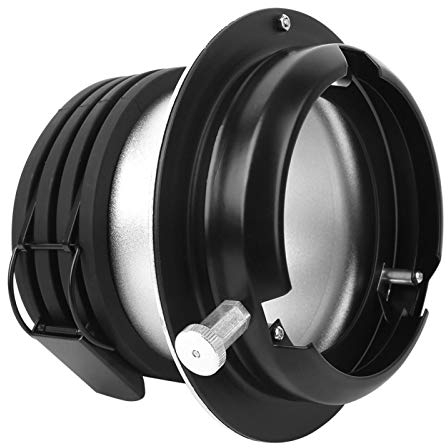 SALUTUYA Bague D'Adaptation pour BoîTe à LumièRe, Bague de Vitesse en Alliage Bowens, Bague D'Adaptation de Convertisseur Profoto Speedring à Bowens pour la Photographie Professionnelle de Softbox