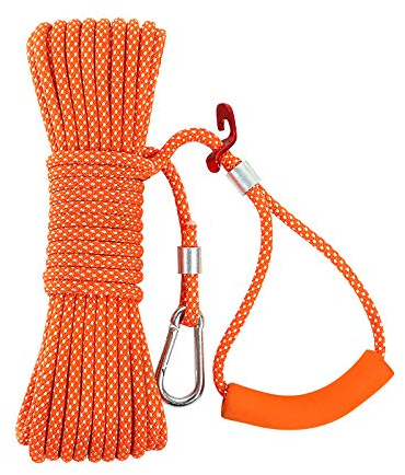 ZAselect Corde à Linge épaisse de 10 m pour Jardin, extérieur, Facile à serrer, Orange