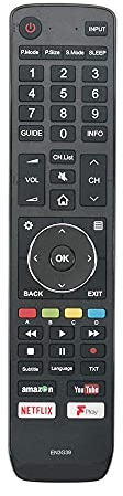Replacement hisense tv remote EN3G39 for Hisense remote control smart TV H43N5500UK H49N6600 H50N5900 H55A6550UK H60NEC5600UK