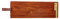 DOIY - Tagliere e tagliere - Tagliere di legno per formaggio - Design ispirato al formaggio Gruyère - Include un coltello da taglio - Accessori da cucina originali - Tagliere da cucina - 50,5x17x2 cm
