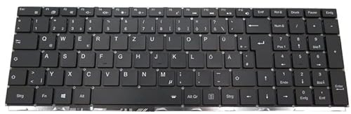 RTDPART Laptop-Tastatur für MEDION AKOYA E15303 MD62021 MD62113 MD62114 MD62115 MD62129 MD62130 MD62137 MD62284 MD62370 MD63885 Schwarz Deutsch GR mit Hintergrundbeleuchtung