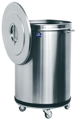 Poubelle en Inox sur Roues 90 Litres - Mastro