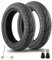 10 Zoll Reifen Tubeless für Ninebot Max G30,60/70-6.5 Tubeless Reifen Ersatzräder,Selbstreparierende Tubeless Offroad Reifen für Ninebot Max G30D 2/G30 Max/G30E/G30LP Elektroroller Offroad Reifen