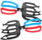 Wensmy Claw Fish Gripper Metal Fishing Pliers Gripper Fish Control Clamp Multifunctional Three or Two Teeth Fishing Pliers for Most Freshwater Fish Grip Tackle Holder (3 claws+3 claws)