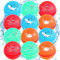Wasserbomben Wiederverwendbar Selbstschließend,12 Stück Reusable Water Balloon,Magnetische Wasserbomben,für Wasserschlachten Spielzeug für Draußen,Pool Spielzeug