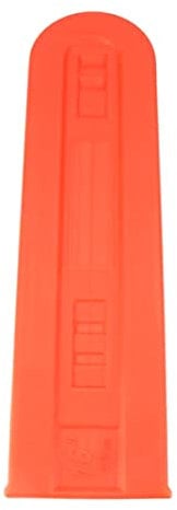 16 Inch Chainsaw Bar Cover Plastic Chainsaw Bar Cover Durable Scabbard Guard for Agriculture Supplies Accessories Orange Chain saw and accessories