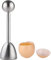 Stainless Steel Egg Cutter & Topper - Eggshell Separator for Hard & Soft Boiled Eggs