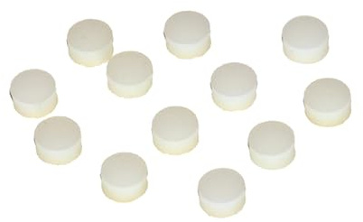 Göldo Fingerboard Dots 12er Set 6mm, Pearl WS10P - Gitarren Ersatzteil