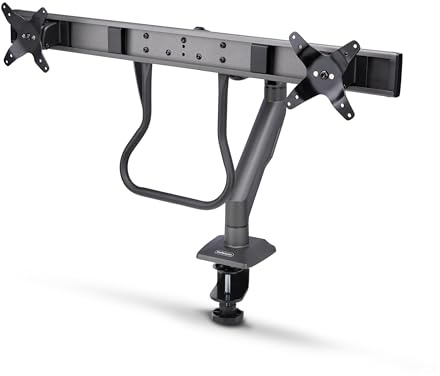 StarTech Dual-Monitorarm für Tisch bis 27 Zoll, 15kg (H2M1AS2-MONITOR-ARM)