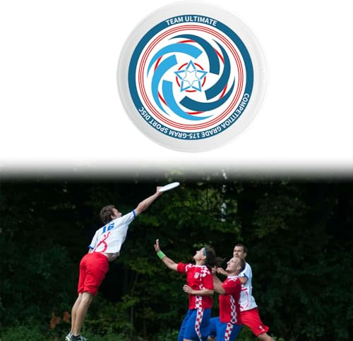 Frisbee Ultimate,175g Frisbee Scheibe,Outdoor Wettkampf Frisbee,Frisbee Scheibe Profi,Outdoor Frisbee,Ultimate Frisbee Spaßsport,Wettkampf Frisbee für Sport,für Sport,Gaming und Outdoor-Unterhaltung