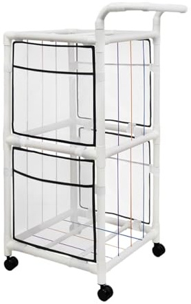 TWTCZOZ Aufbewahrungskorb für Zoo Spielzeug, Stabiles Vertikales Regal, Käfig für Kuscheltiere für Schlafzimmer, Spielzimmer, Kinderzimmer, Kinderzimmerdekora, Stil A