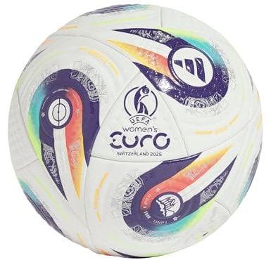 Adidas W Euro 2025 FIFA Quality Pro Ball JH1261, Unisex Footballs, White, 5 EU