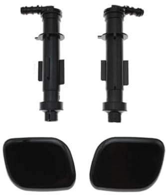 VXELY Front Bumper Headlight Washer Lid Cap Headlamp Washer Jet Nozzle Spray Cover, for Hyundai, Tucson TL 2015-2017 Chainsaw Fuel Tank Cap(BLACK SET)