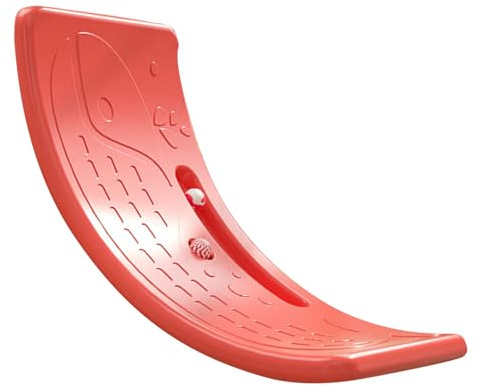 Balance Schaukelbrett für Kinder, verbessert Balance und Koordination für Indoor-Unterhaltung, Kunststoff, Kinder-Wippbrett für Kinder (#1) (#2) (#3) (#4)