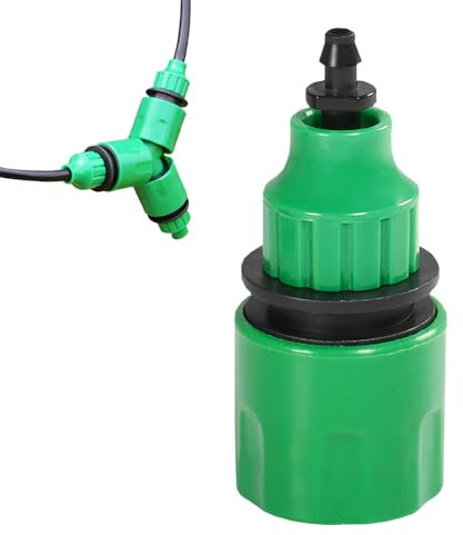 Raccords et raccords de tuyau de jardin, adaptateur rapide pour robinet de jardin, pour filtre de cuisine extérieur, micro irrigation goutte à goutte, débit d'eau de refroidissement, adaptateurs de