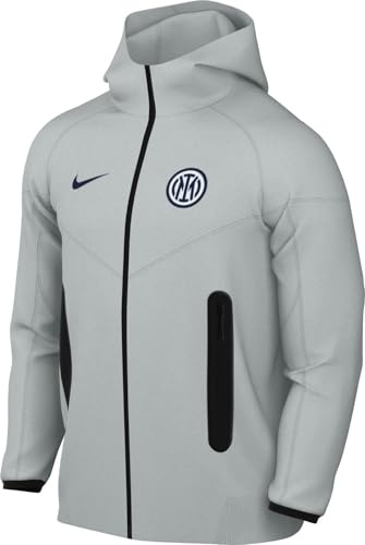 NIKE Inter Mailand Tech Windrunner Nike Fußball-kapuzenjacke Für Herren Felpa con cappuccio da calcio Uomo