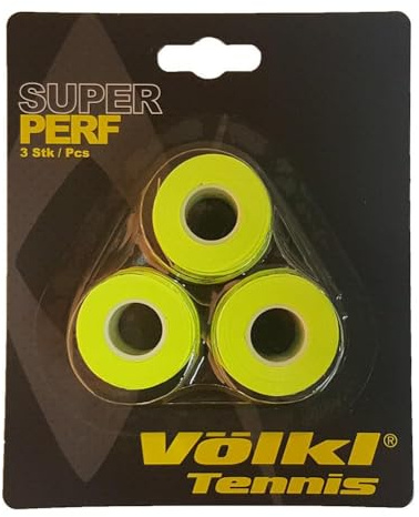 VOLKL Super Perf Griffband – Pack von 3, gelb