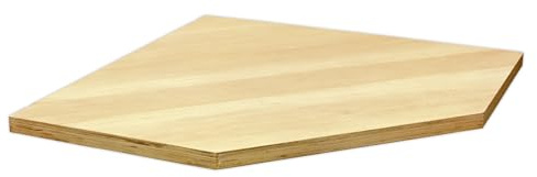 Sealey APMS60PW 865mm Pressed Wood Worktop for Modular Corner Cabinet