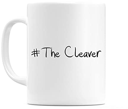 WeDoMugs #The Cleaver Ceramic 11oz Coffee Tea Gift Mug Cup