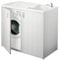 Lavatoio e Coprilavatrice in PVC 109x60x92cm Forlani SuperWash Bianco