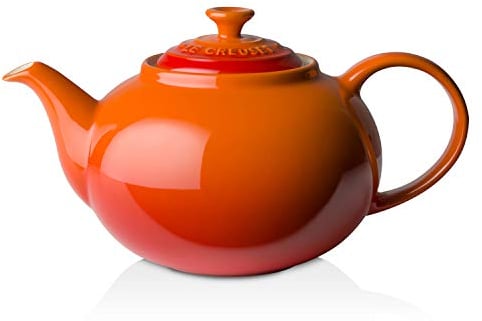 Le Creuset, Théière Classique, Ronde, 1.3 Litre, Céramique, Volcanique