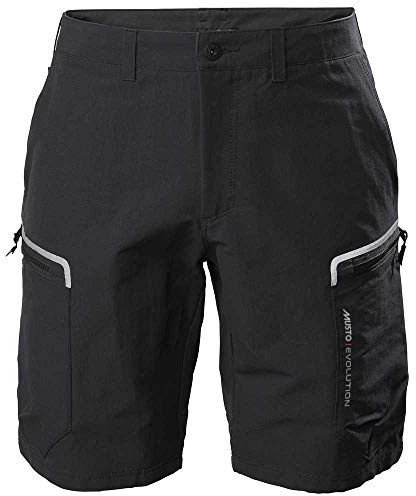 Musto Herren Evolution Performance 2.0 Segelboot Wassersport Shorts - Schwarz - Easy Stretch