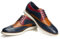 JITAI Scarpe Oxford Eleganti da Uomo, Stringate Leggere, Multicolore-04, 45 EU (12 UK)