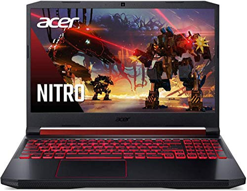 Acer Nitro 5 Ordinateur portable de jeu, 9e génération, Intel Core i5-9300H, NVIDIA GeForce GTX 1650, écran IPS Full HD de 15,6, WiFi 6, Waves MaxxAudio, clavier rétroéclairé (16 Go de RAM/512 Go SSD