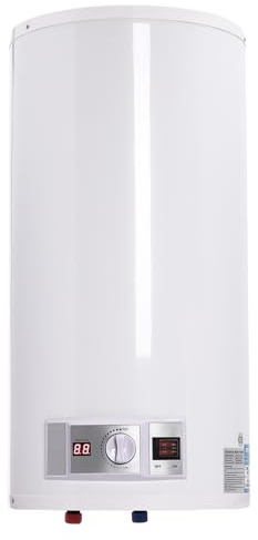Chauffe-eau électrique 80 l Chauffe-eau électrique Chauffe-eau électrique 2000 W avec écran LED, 30-75 °C (Vertical)