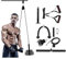 3-in-1 Fitness-Lat- und Hebe-Riemenscheibensystem, Kabelzugbefestigungen mit Ladestift, Trizeps-Zugmaschine, Zubehör für das Fitnessstudio zu Hause