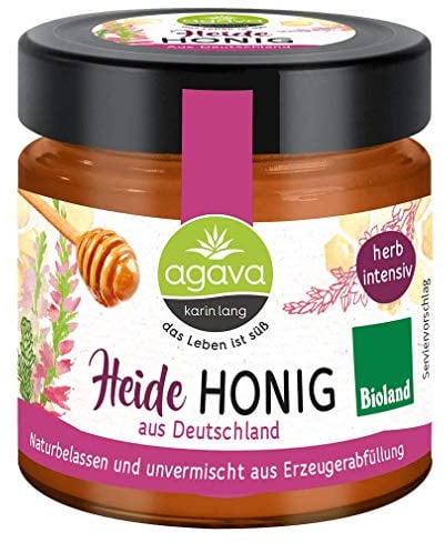 Agava Bio Heidehonig 1er Pack (1 x 250g), Honig