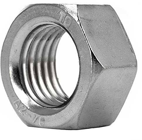 FASTON® Sechskantmuttern M22 aus rostfreiem Edelstahl A2 V2A (4 Stück) DIN 934 Mutter Sechskant Sechskant-Mutter für Gewindeschrauben (ISO 4032) Schraubenmutter