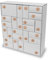 itenga SET Adventskalender zum Füllen Quader Mix (weiß) + Sticker Z51