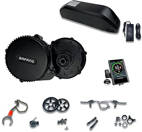 Bafang BBS01B 36V 250W Moteur Kit Kit De Conversion De Vélo Électrique Moteur de Vélo Moteur Électrique pour Vélo, Batterie en Option 13/15.6/17.4/19.2/24 Ah36V250W-46T-36V 13AH