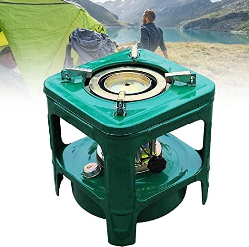 EdirFtra Petroleum Cooker, Mini Petroleum Heater Petroleum Stove Heating and Cooking Camping Stove, Outdoor Lightweight Alcohol Kerosene Diesel Heating Oven.