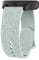 Wanme Bracelet Gravé Fleurs pour Garmin Venu/Vivoactive 3/5 Femme, Bracelet de Remplacement 20mm (Vert Clair)