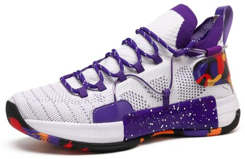 CZHIHANEG Herren Basketball Schuhe Basketball Schuhe Herren Sportschuhe Mode Sportschuhe Große Sportschuhe