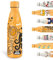 Grsta Gourde, 500ml Gourde Isotherme, Gourde Personnalisée Sans BPA, Gourde Enfant Garde au Froid Pendant 24 Heures/Chaud Pendant 12 Heures, Bouteille d'eau pour l'École, Bureau, Sports, Jaune