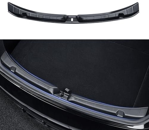 Treesiche Heckstoßstangenschutz für Tesla Model 3 Highland 2024 2025, Kofferraumschwellenschutz TPE, Kratzschutz für Tesla Model 3 Highland Zubehör