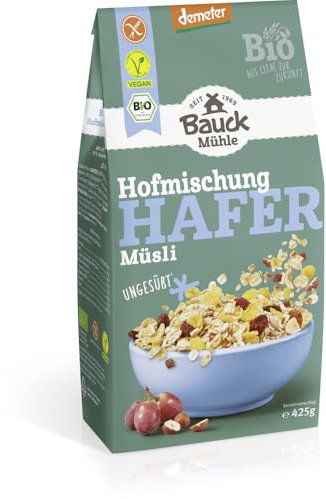 Hafer Müsli Hofmischung Demeter glutenfrei 12 x 425 g